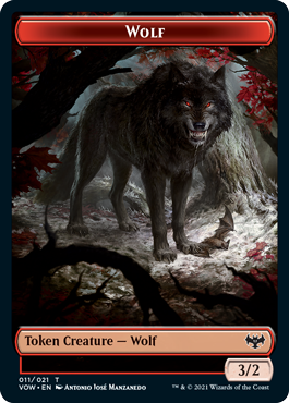 Wolf Token - 011 - Foil